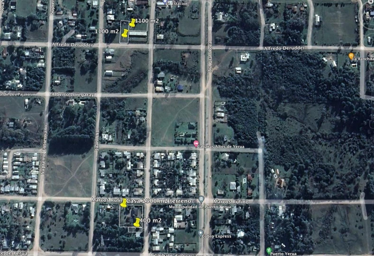 Amplio lote en el centro de Puerto Yerúa