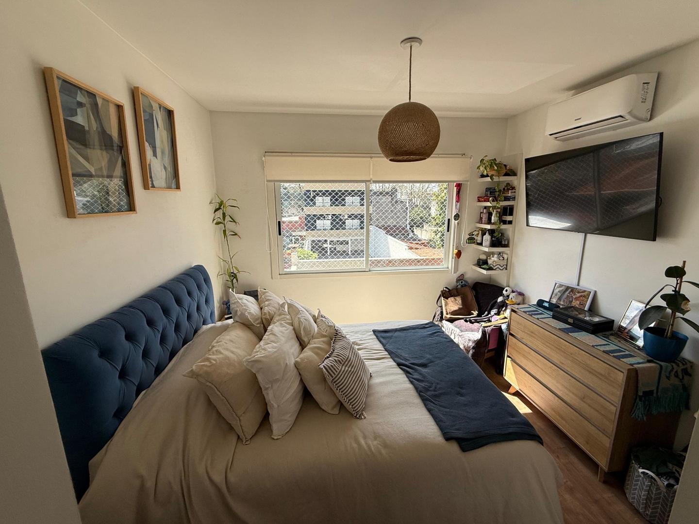 Apto profesional, 2 ambientes, baño y toilette. 60m2