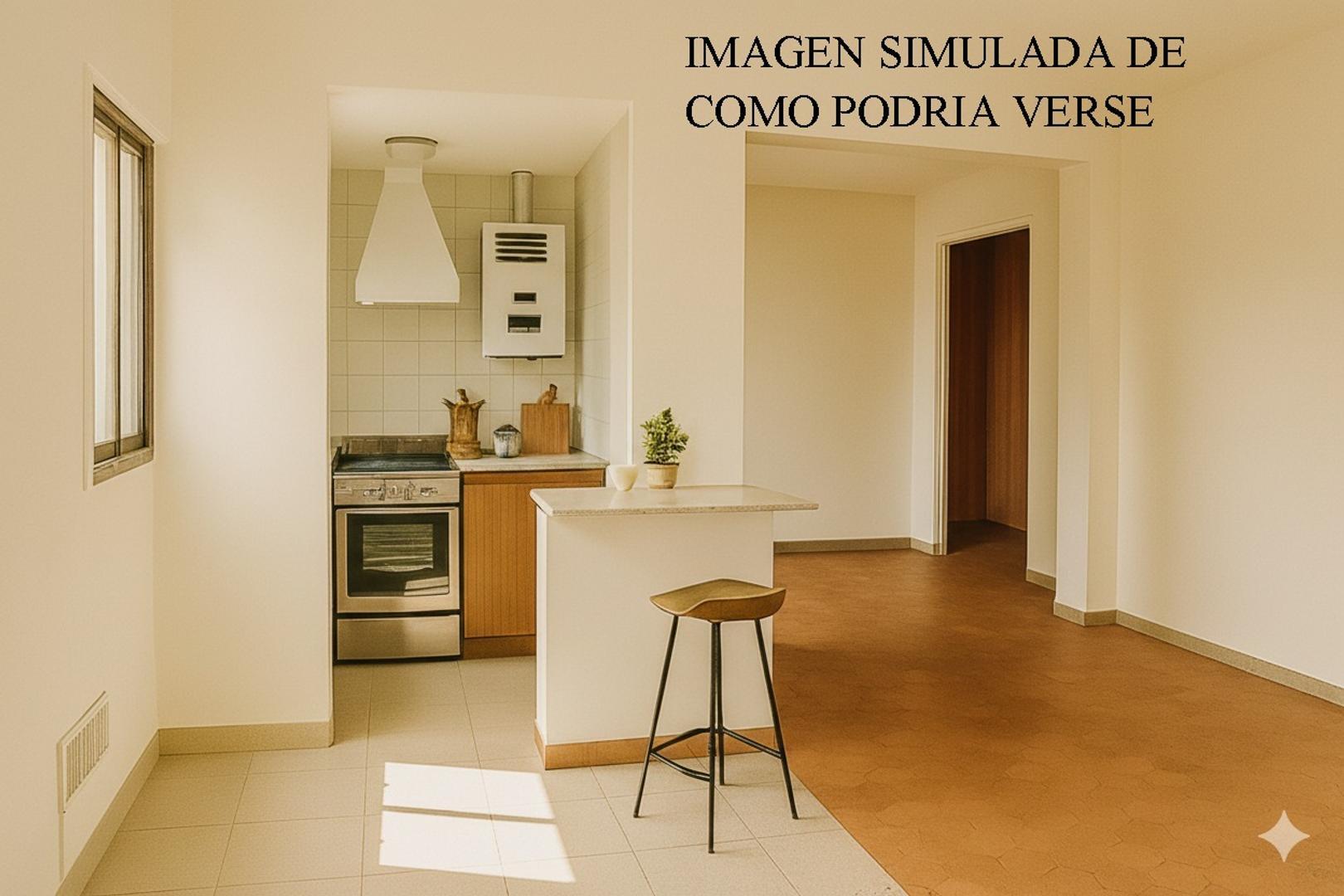 Depto Tipo Casa 4 ambientes con 2 baños