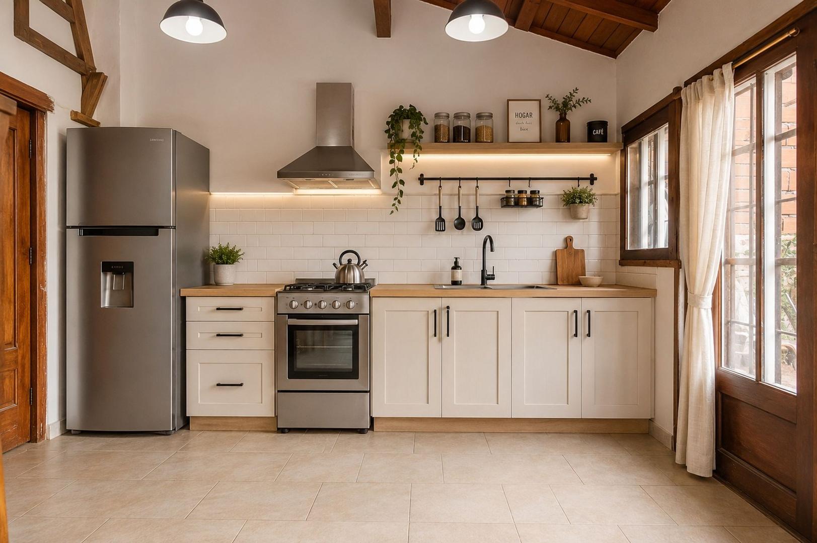 Casa 4 ambientes con 2 baños