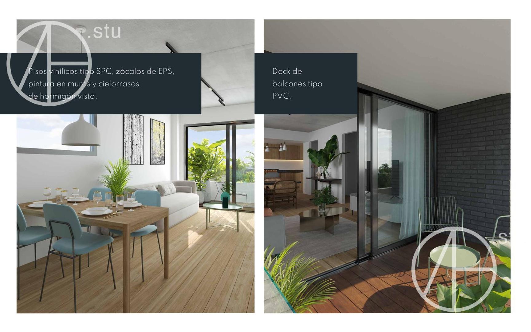 Departamento en venta 3 ambientes en Coghlan a estrenar