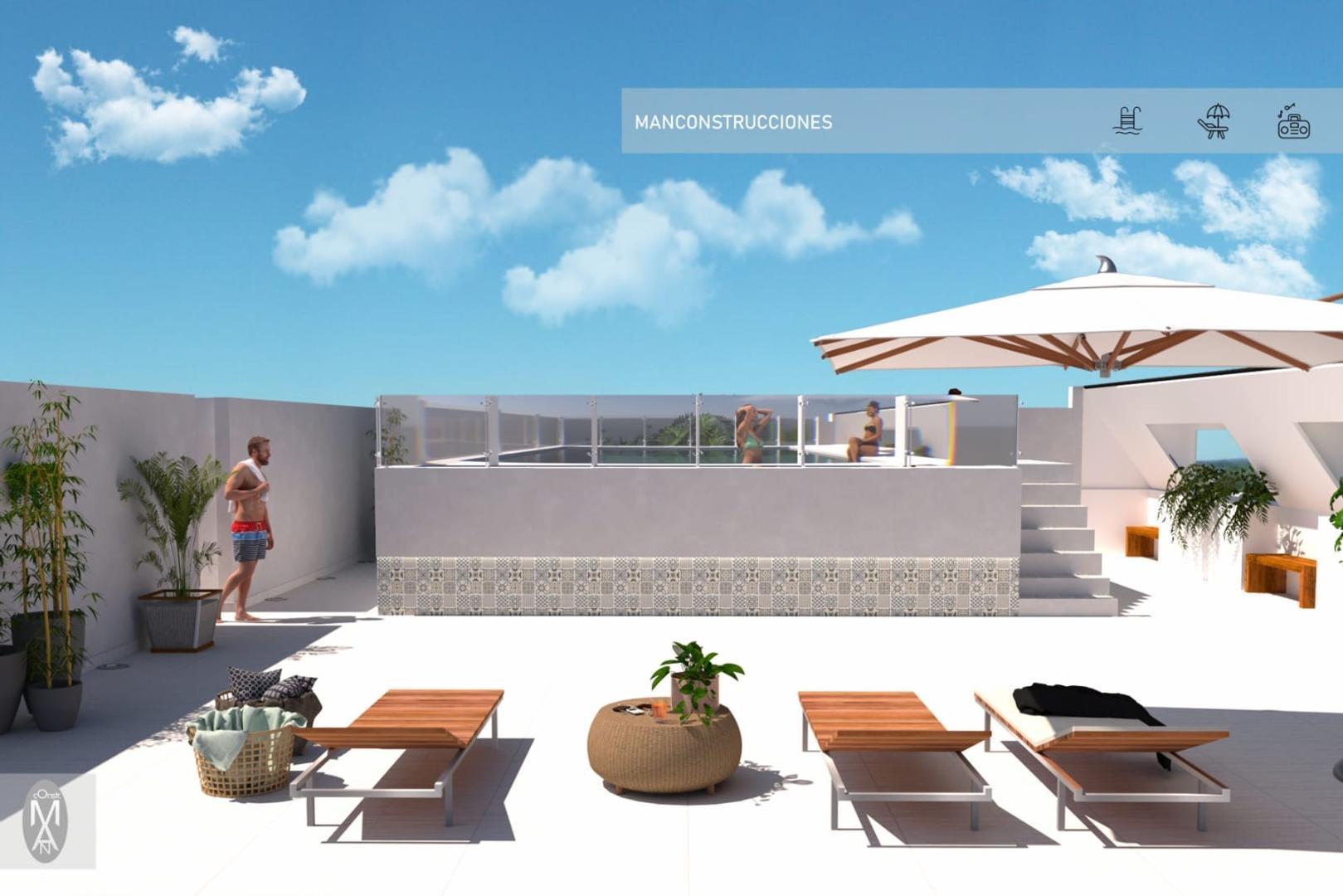 Departamento en Venta de 1 dormitorio