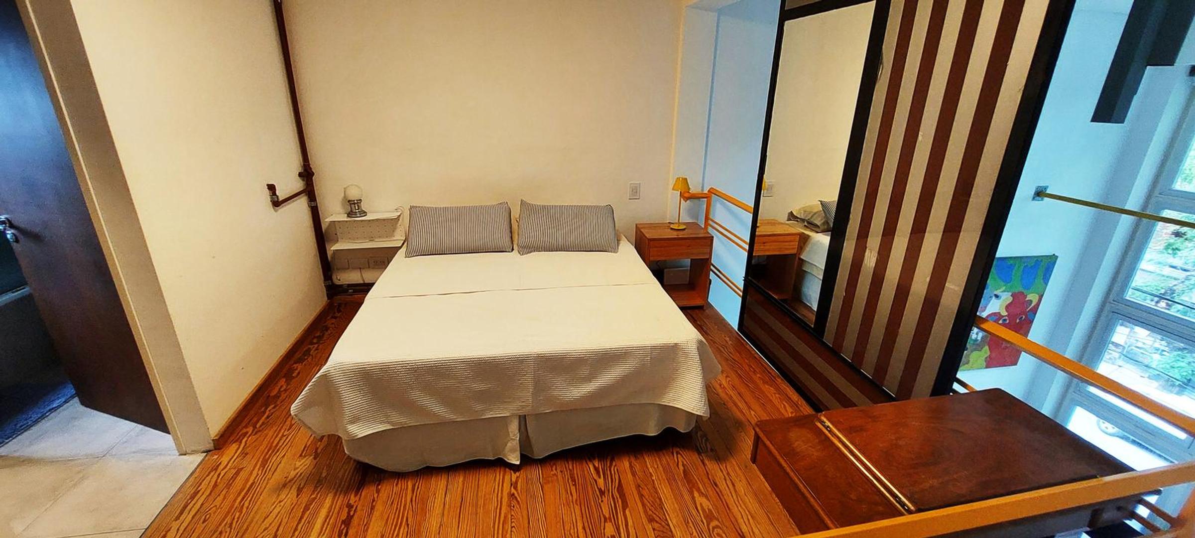 Departamento 2 ambientes con 2 baños