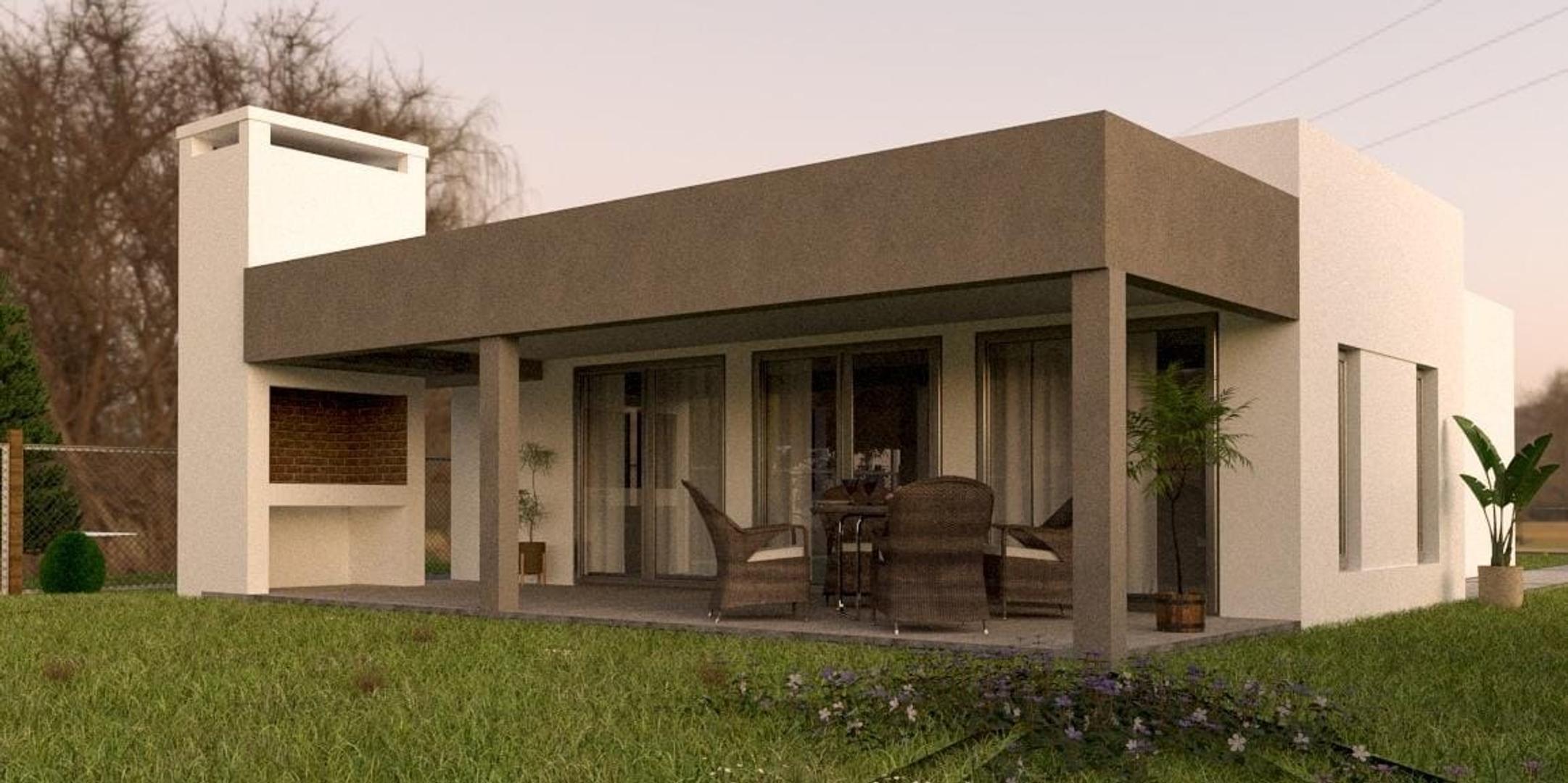 Casa inteligente en venta Santa Lucia, Pilar del Este