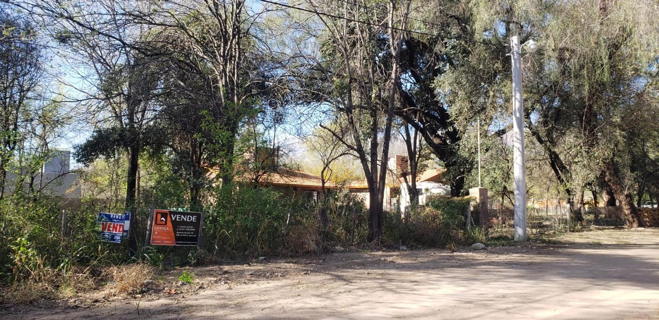 Lote sobre calle Sobremonte