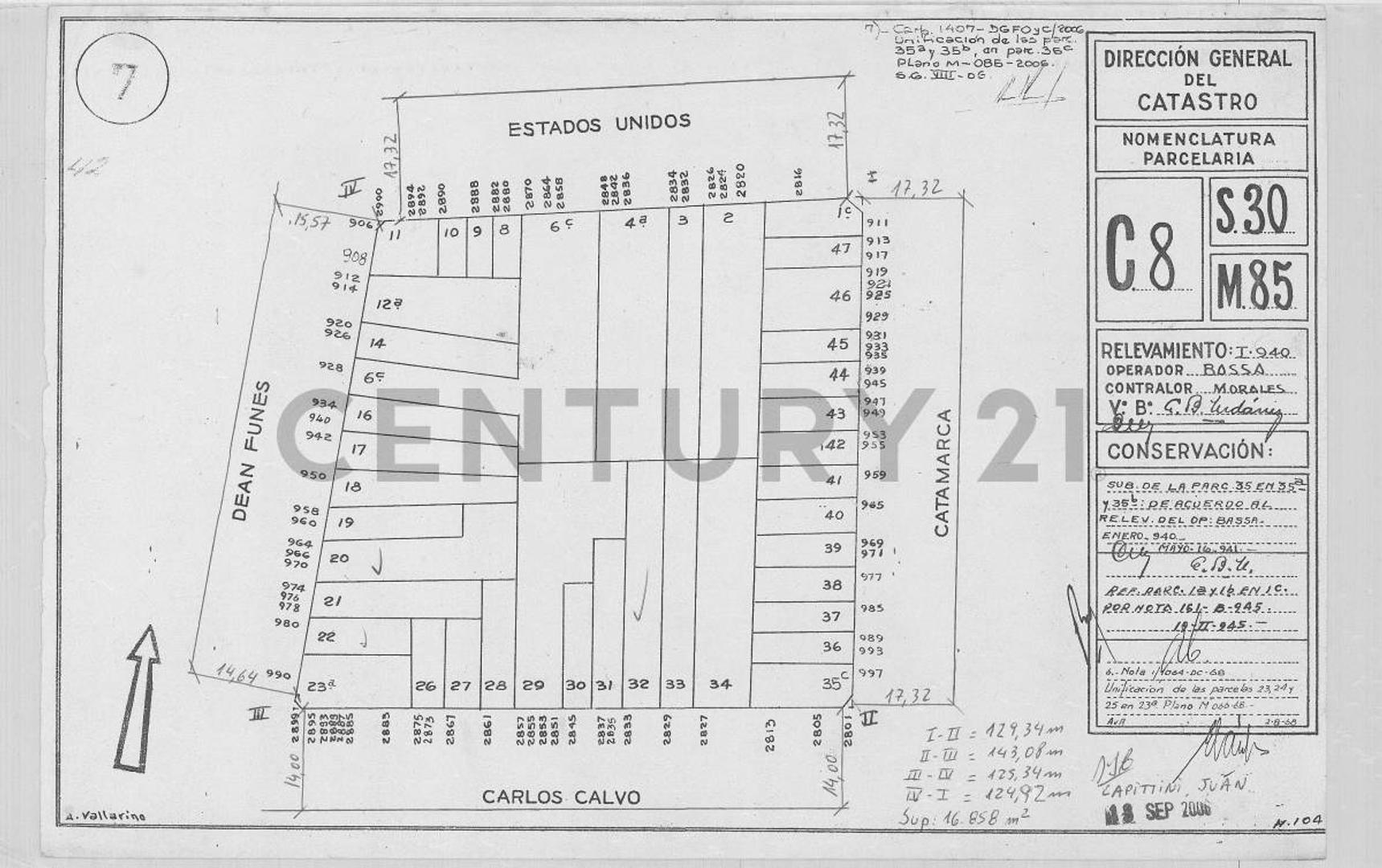 Dean Funes 900, Piso 0
