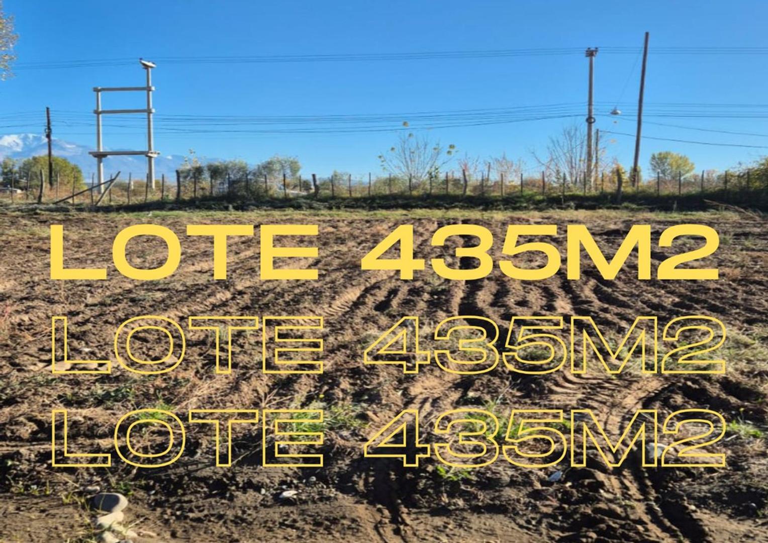 LOTE DE 478 m2.  TUPUNGATO