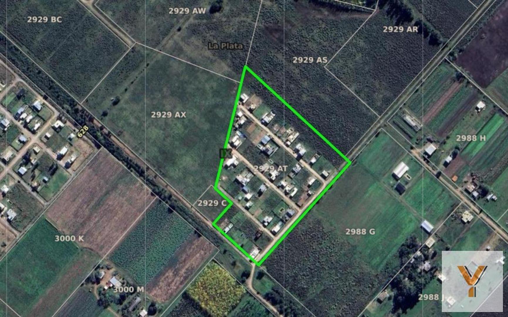Terreno en Venta 25  mts Fondo