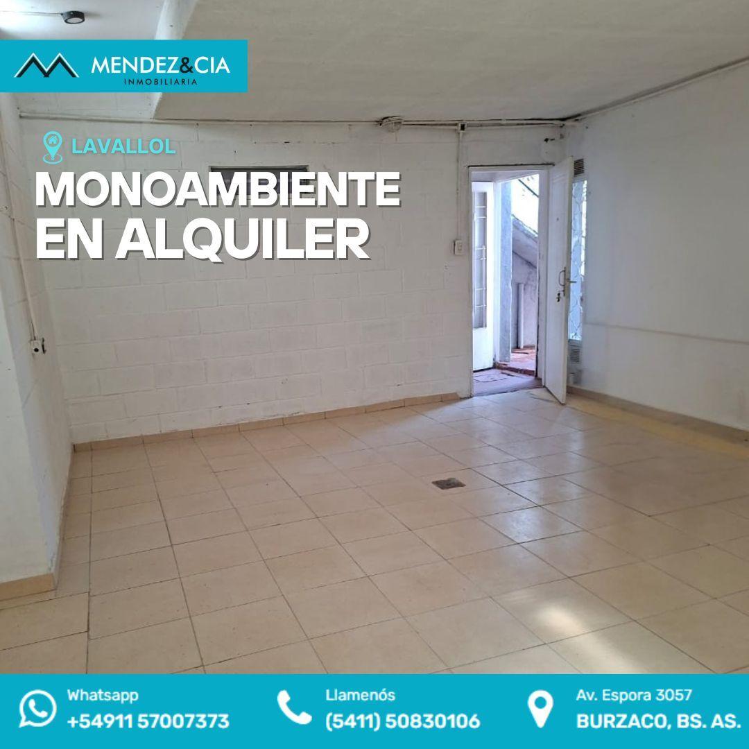 Depto Tipo Casa en Alquiler de Monoambiente