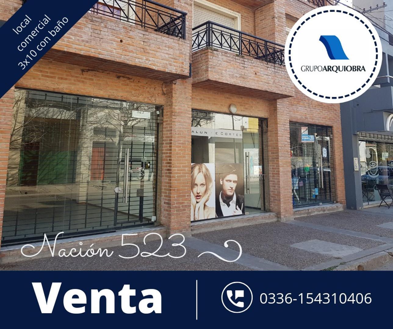 Local comercial Nación 523 zona escuela Normal