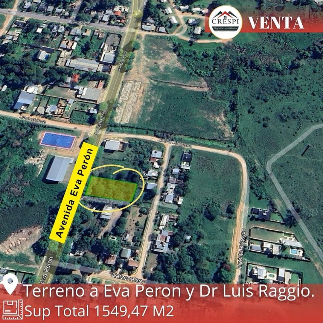Terreno Calle Eva Perón