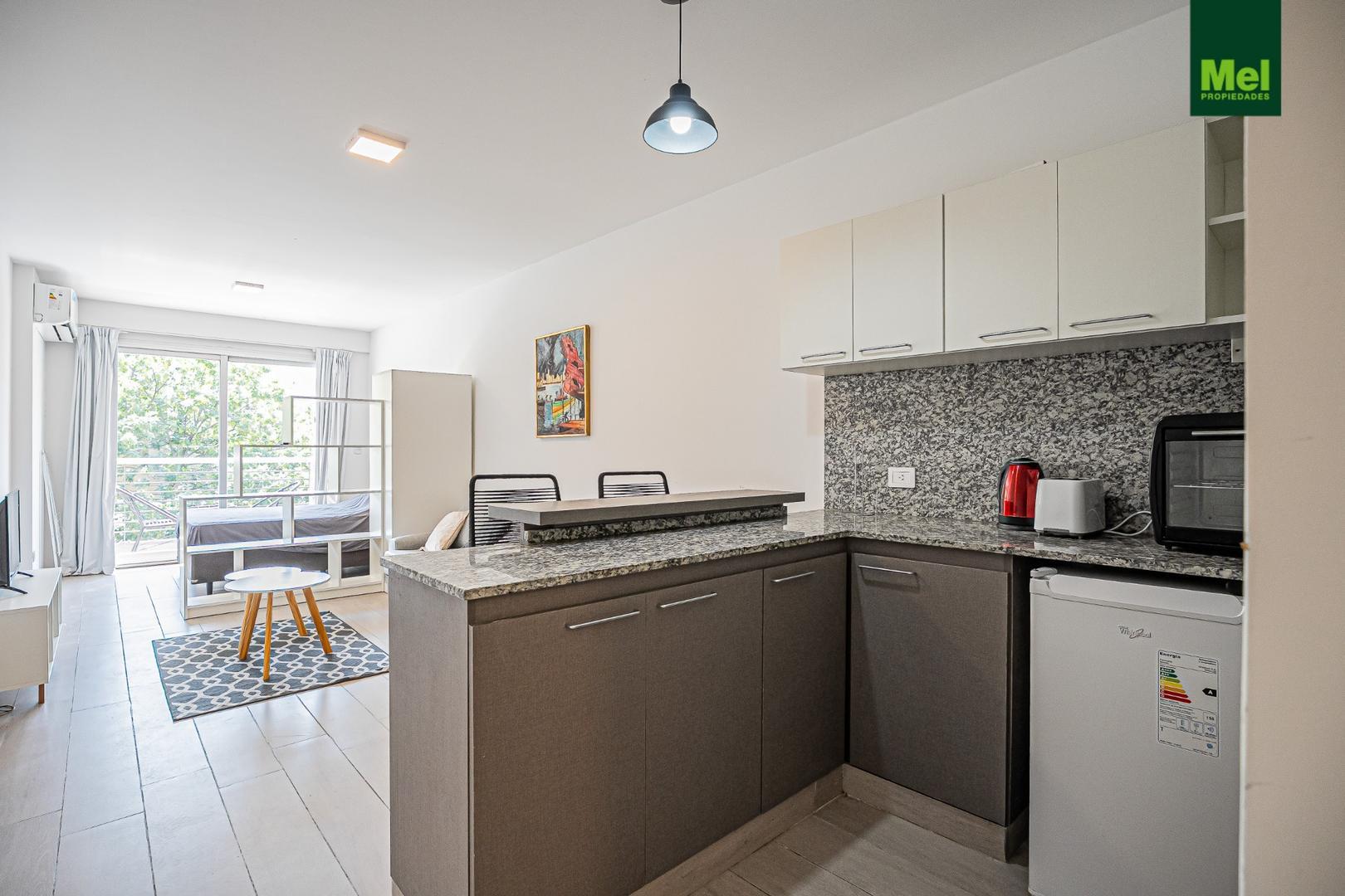 Departamento Monoambiente con 1 baño