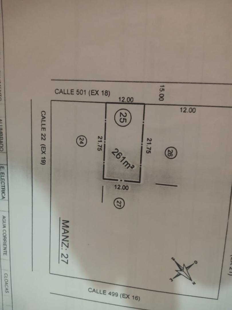 Terreno en Venta en Los Acantilados, USD 18.500