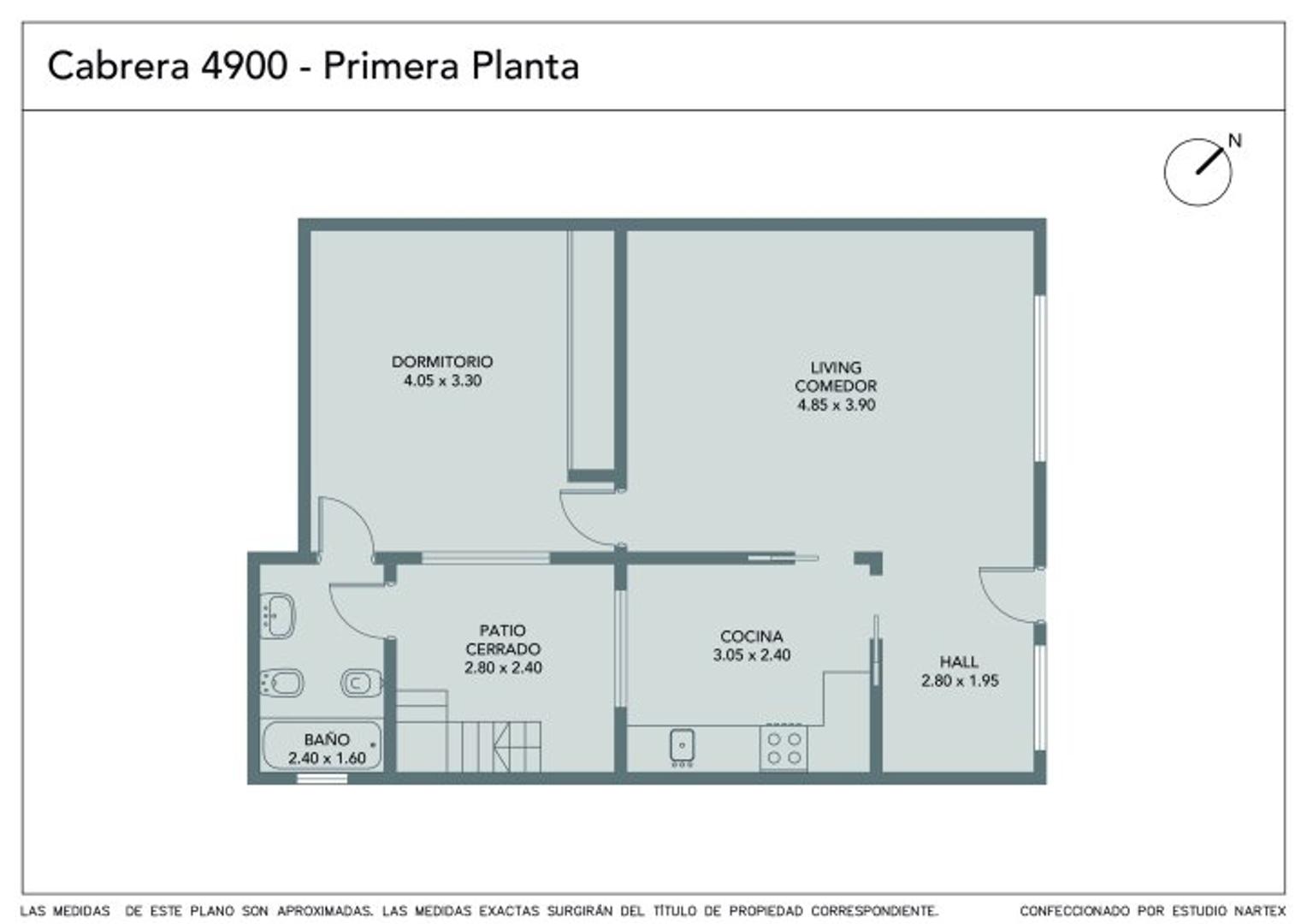 PH 3 ambientes patio terraza Palermo SOHO