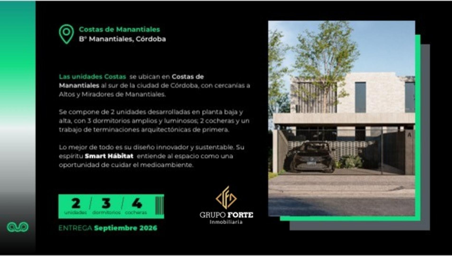 Casa 4 ambientes con 2 baños