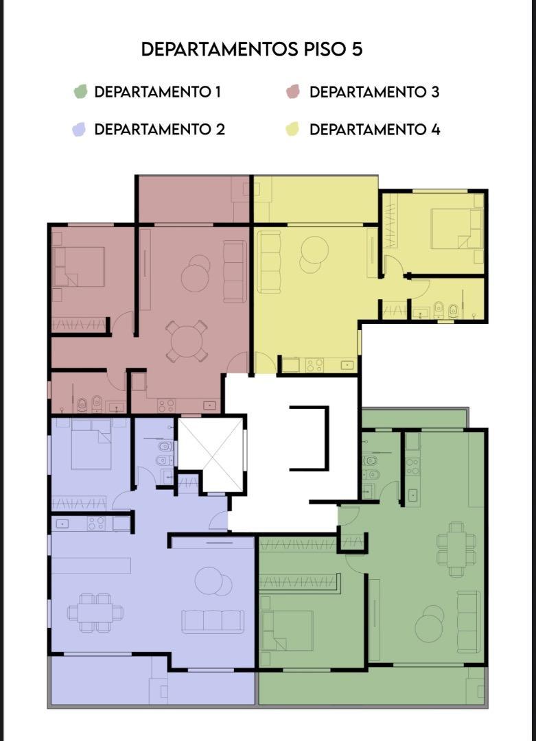 Departamento 2 Amb en Pozo en Venta en S.A. de Padua