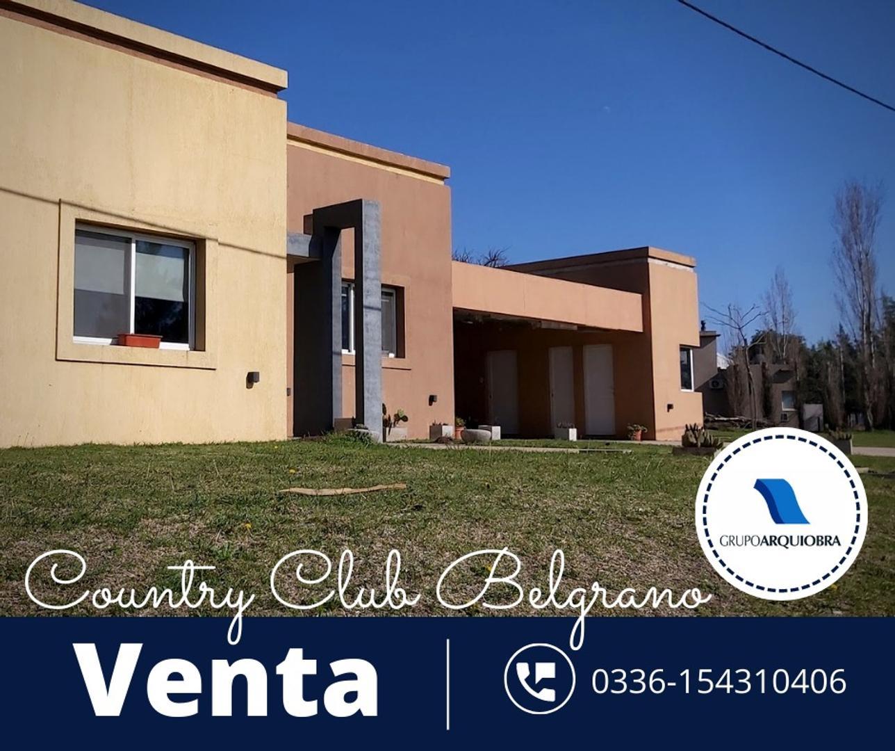 Casa en Country Club Belgrano