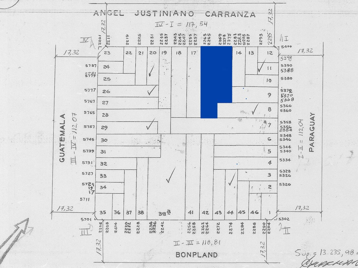 TERRENO EN PALERMO HOLLYWOOD