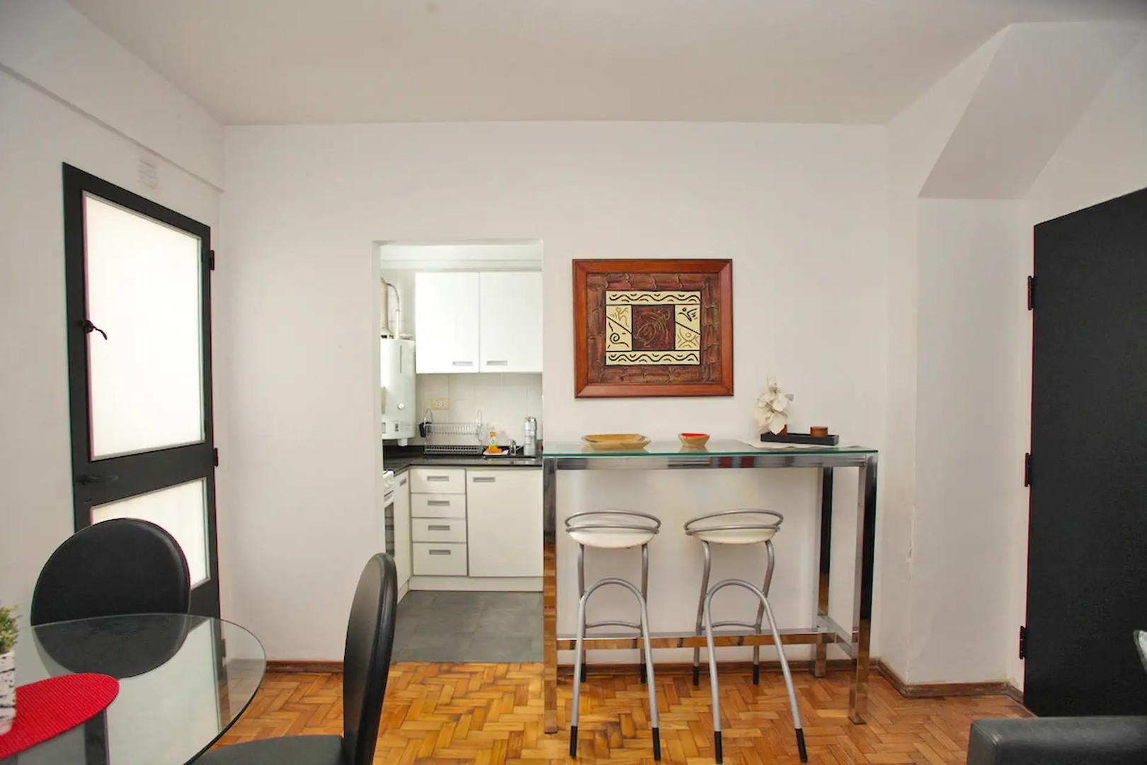 Alq Temp- 2 amb.PAQUETE.en Palermo - Amoblado y equipado