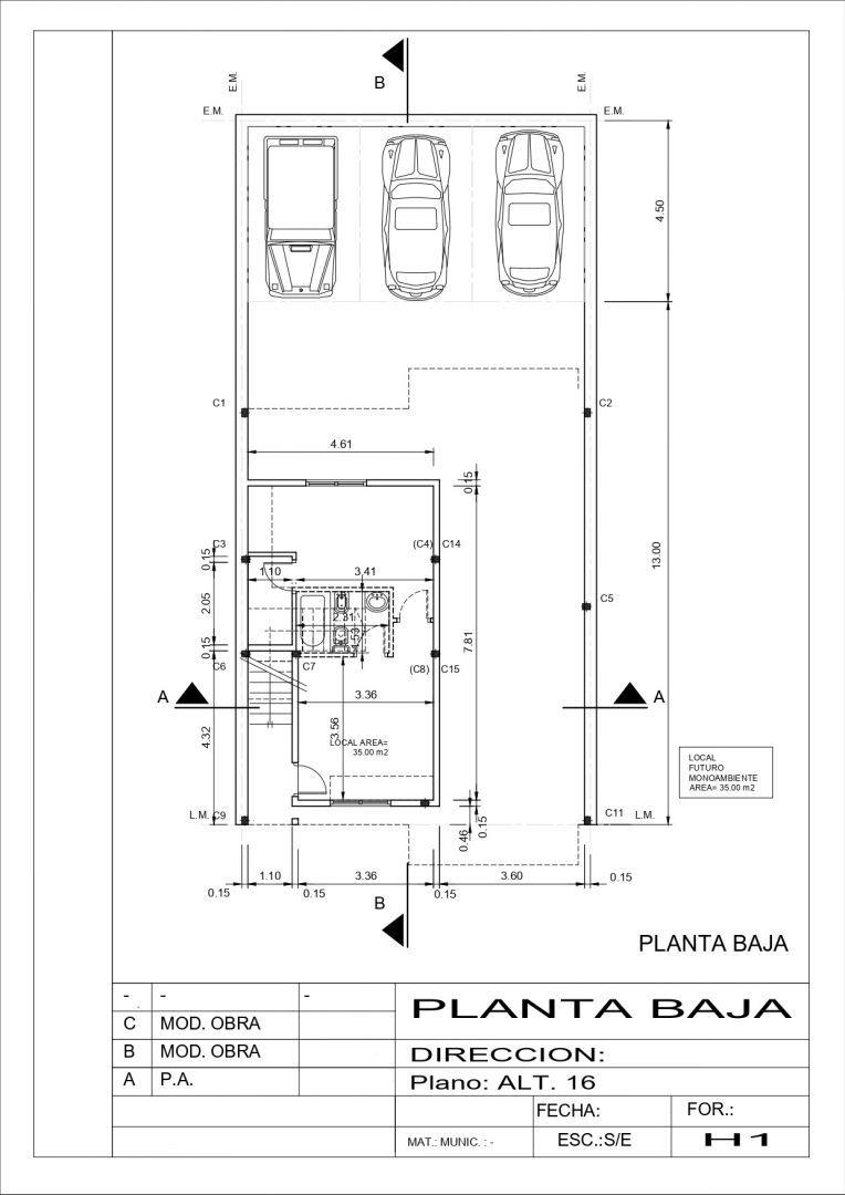 Departamento en Venta en Villa Maipu, USD 60.000