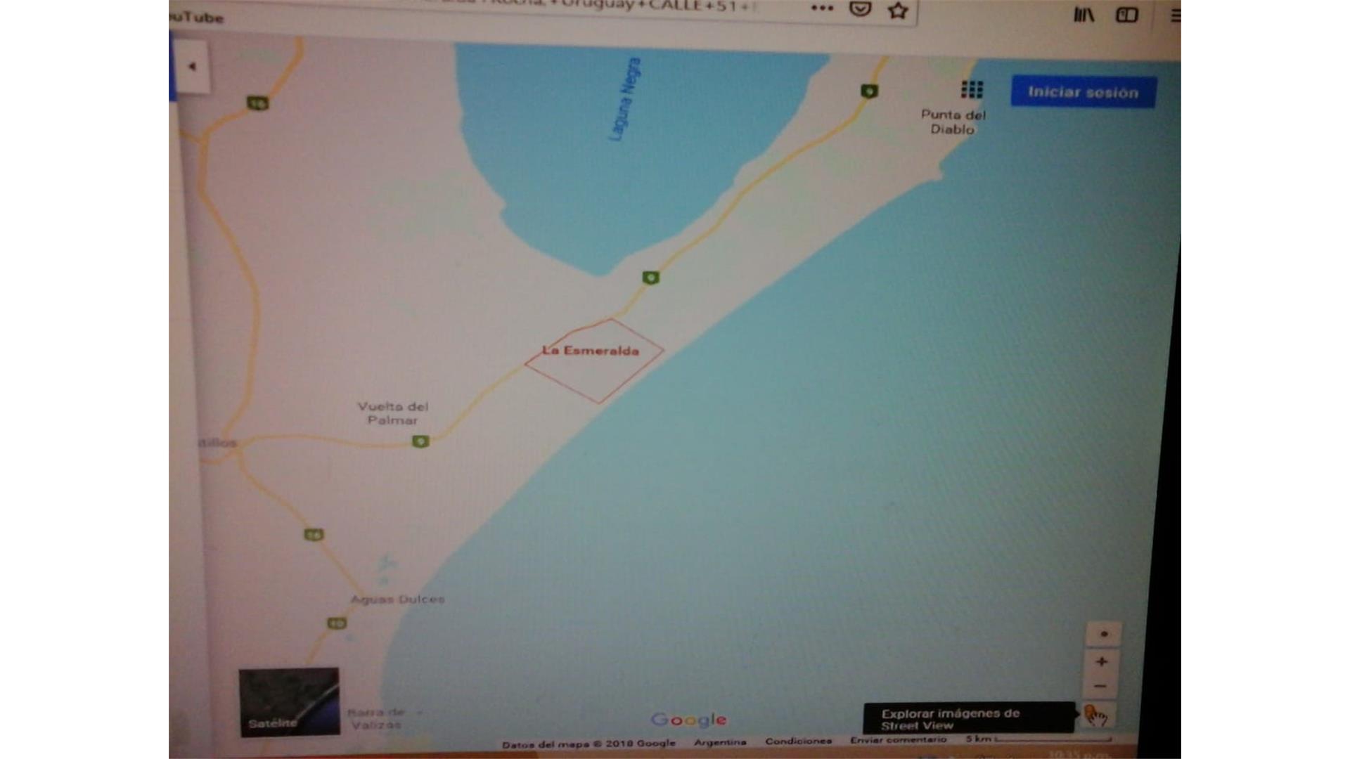 TERRENO EN LA ESMERALDA - ROCHA - URUGUAY - 525 METROS CUADR