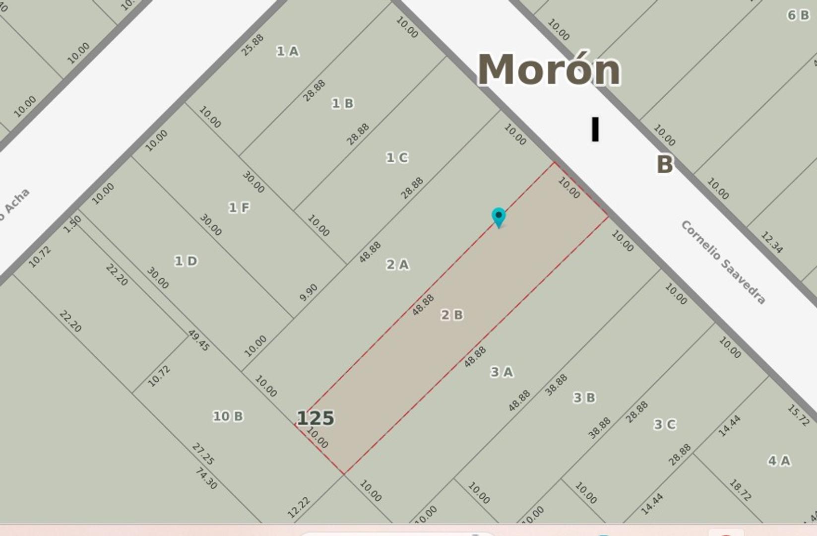 Venta de Gran terreno 490MTS2 - Morón