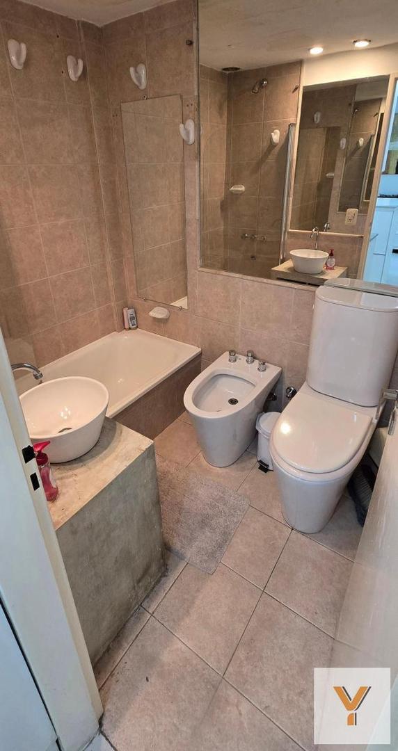 Departamento Monoambiente con 1 baño