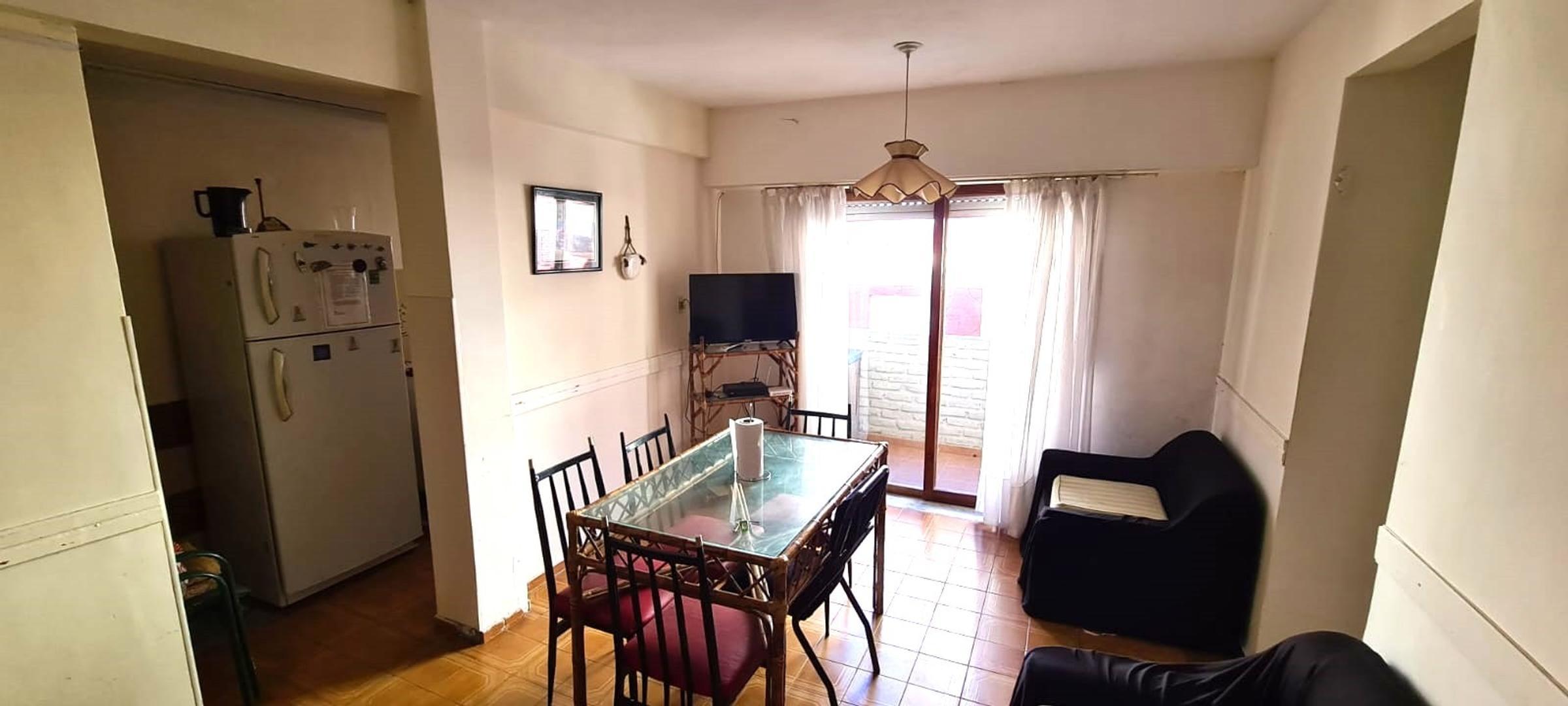 Departamento 2 ambientes con 1 baño