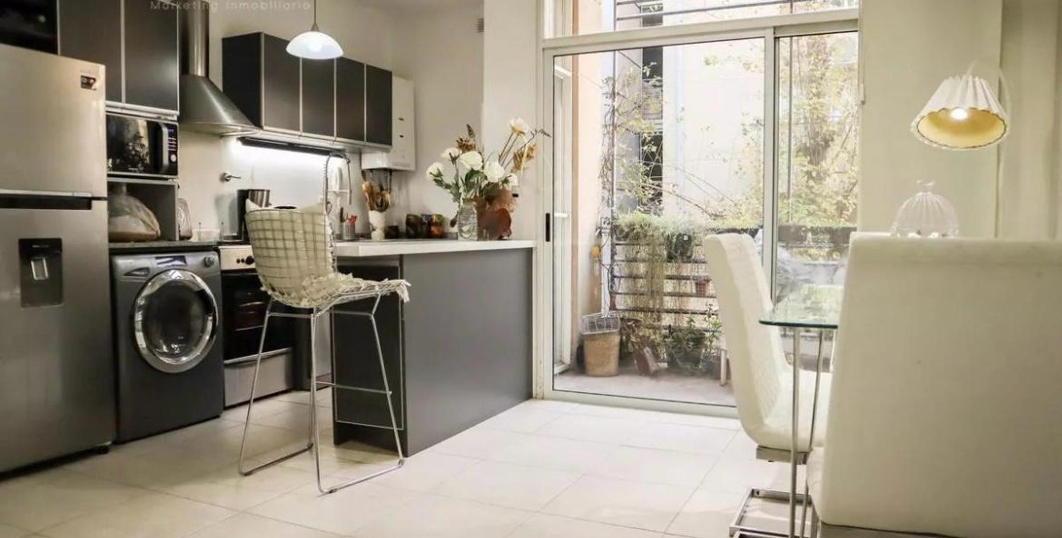 Departamento 2 ambientes con 1 baño