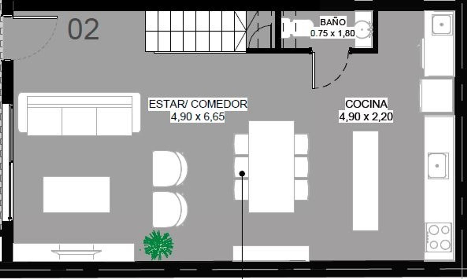 Moreno 1151 , Piso PB