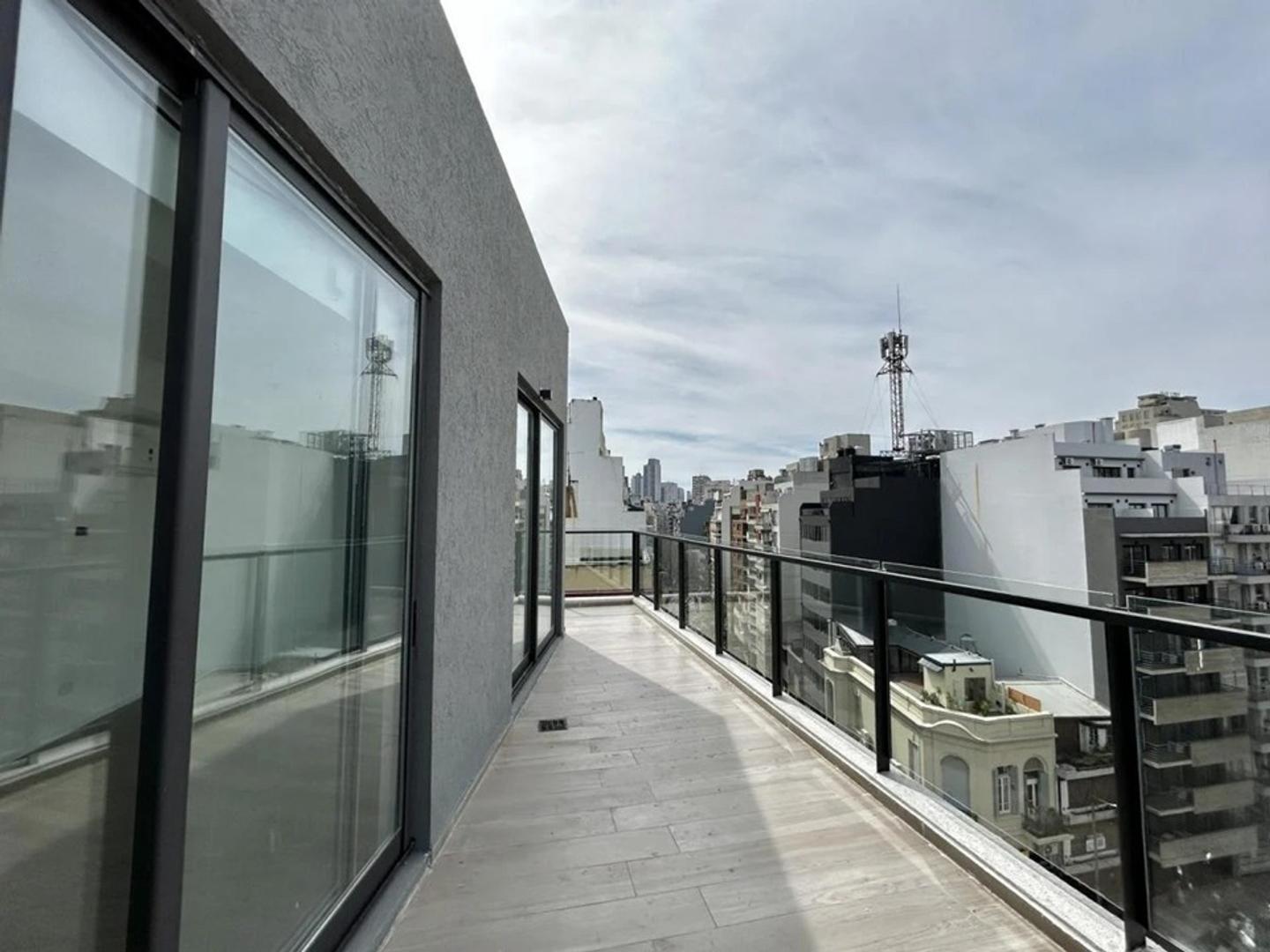 Departamento 2 ambientes con 2 baños