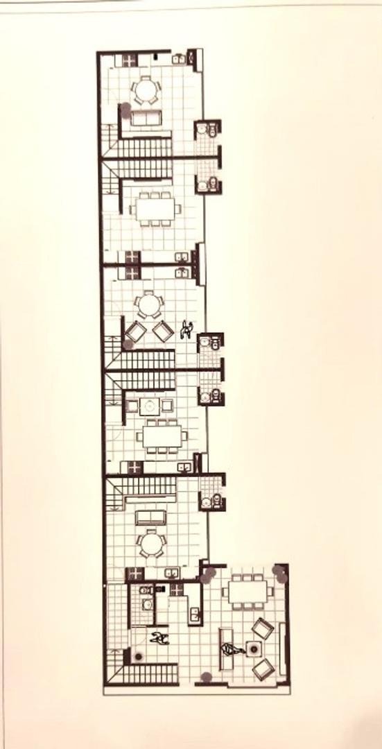 Depto Tipo Casa 3 ambientes con 1 baño