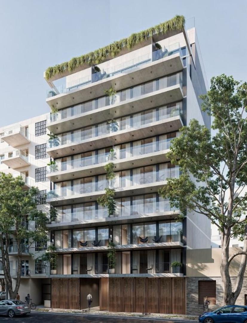 2 amb en edificio doble frente con amenities en VILLA CRESPO