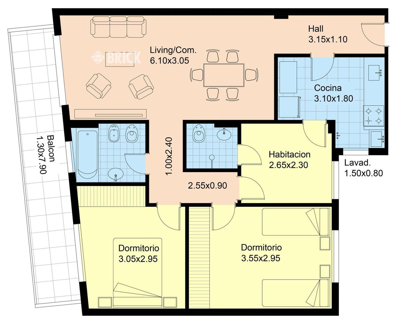 JERONIMO SALGUERO al 1700 2°