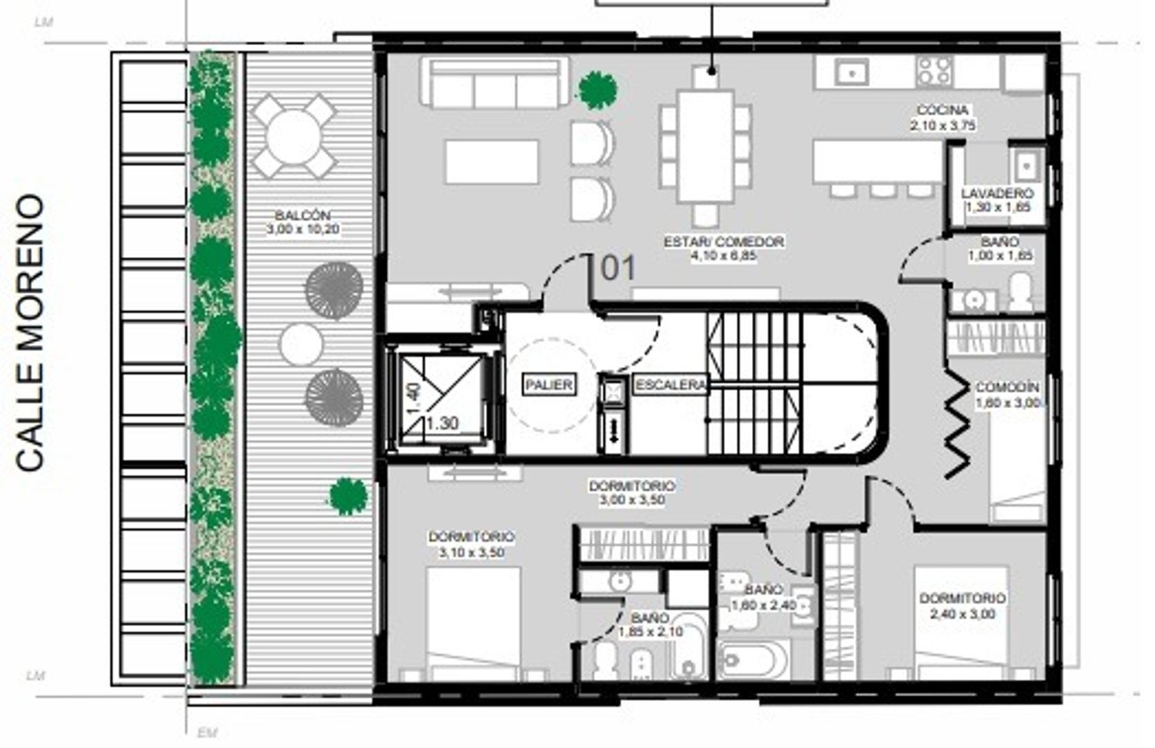 Departamento en Venta A Estrenar