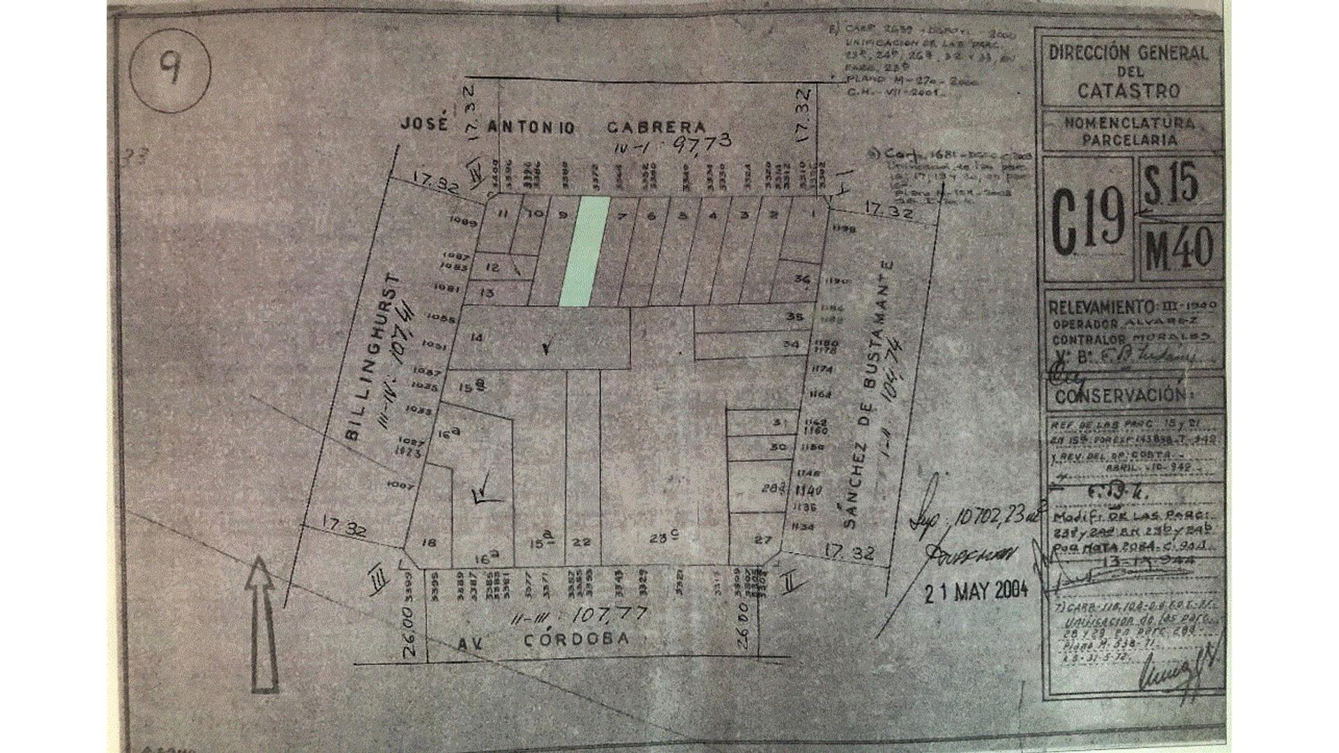 Terreno en Venta en Palermo, USD 990.000