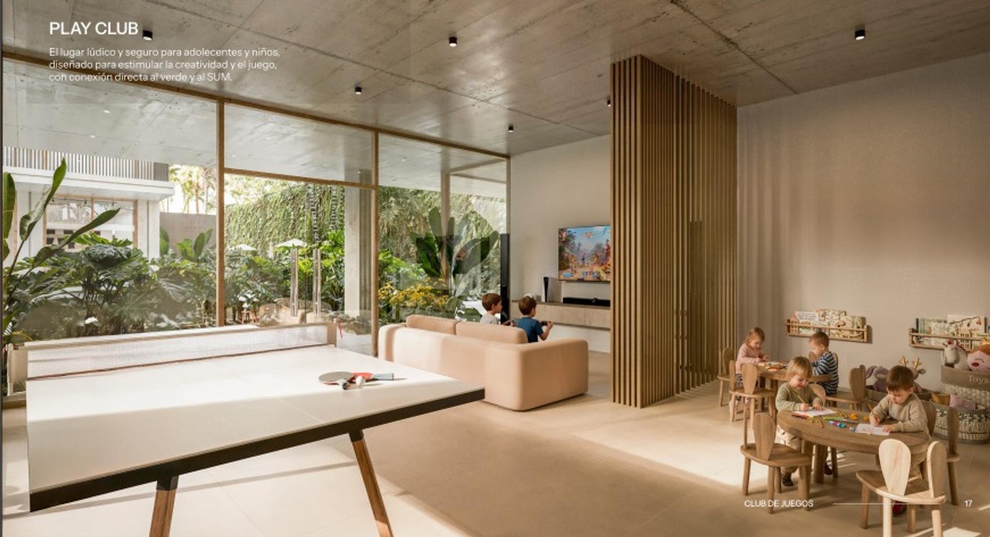 Departamento en Venta de 1 dormitorio