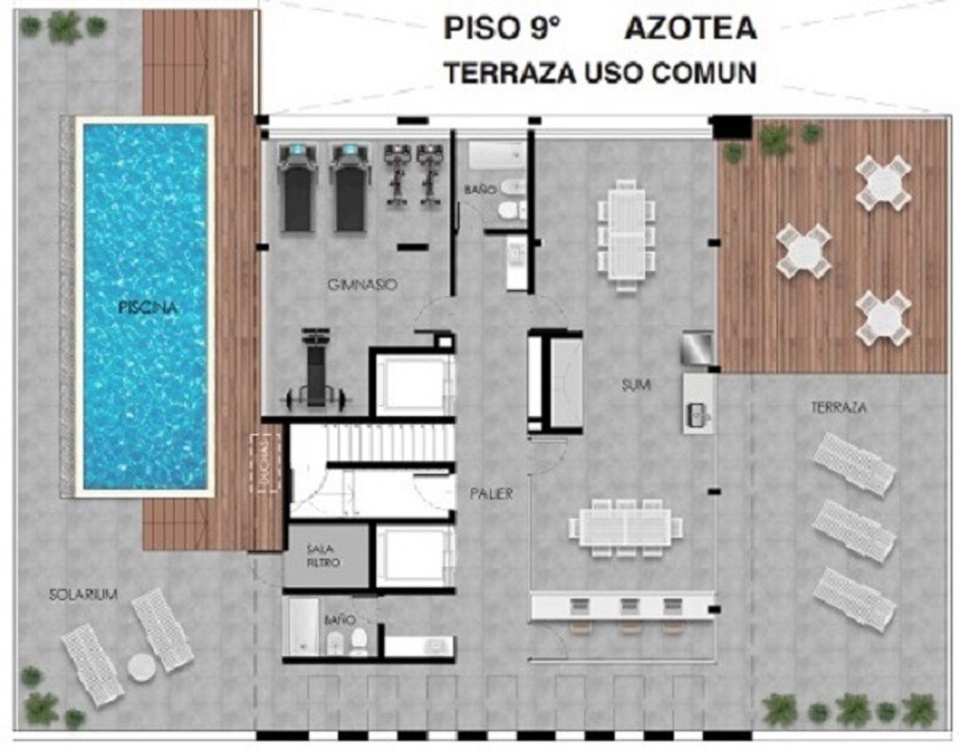 Departamento en Venta de 2 ambientes
