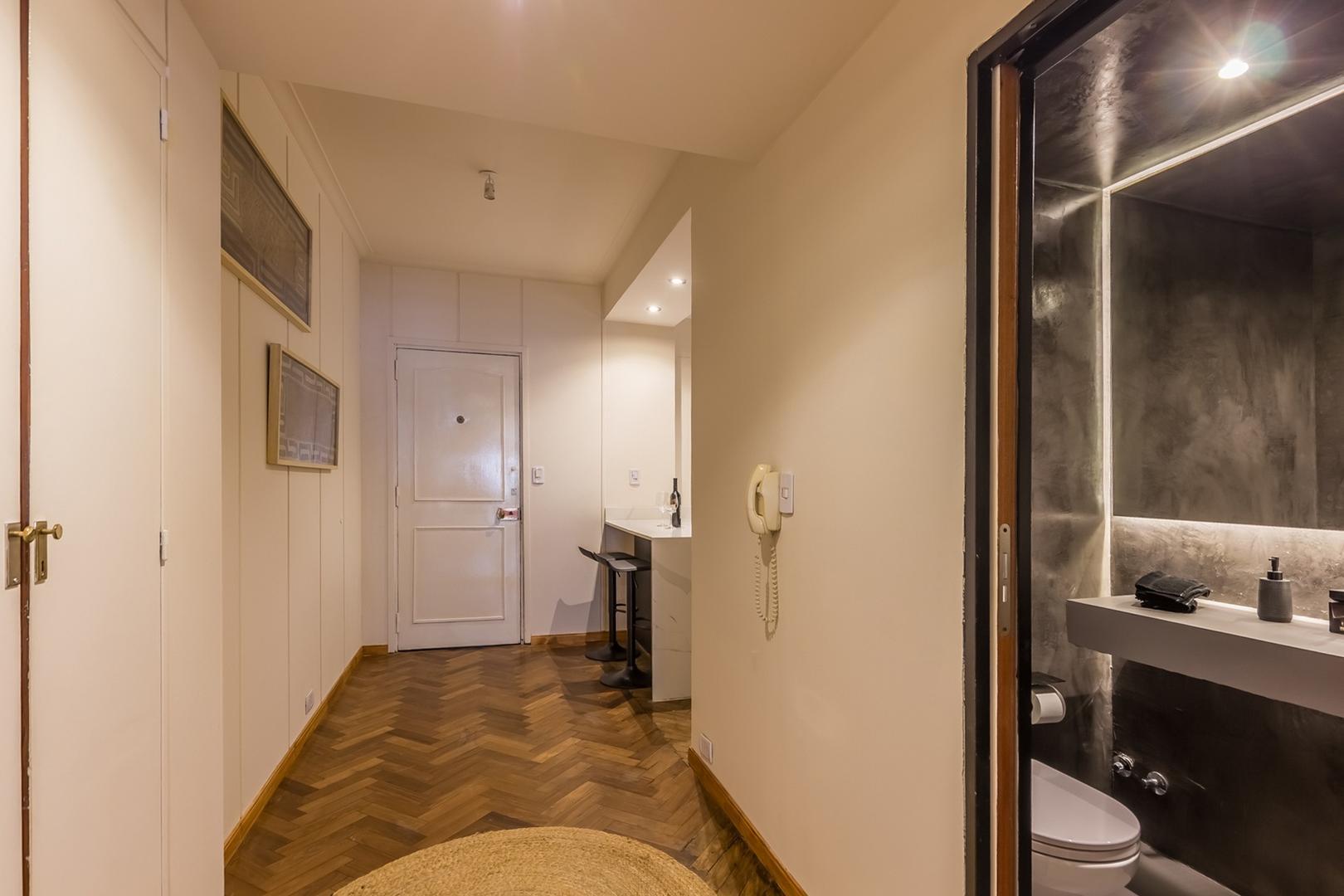 Departamento 2 ambientes con 2 baños