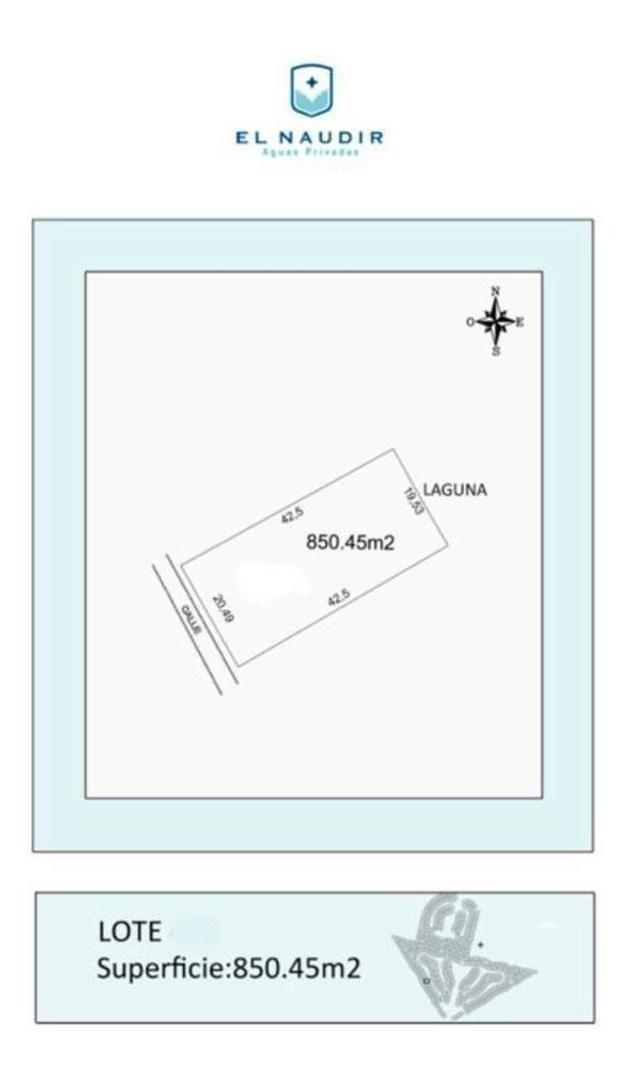 Terreno en Venta de 850,0 m2