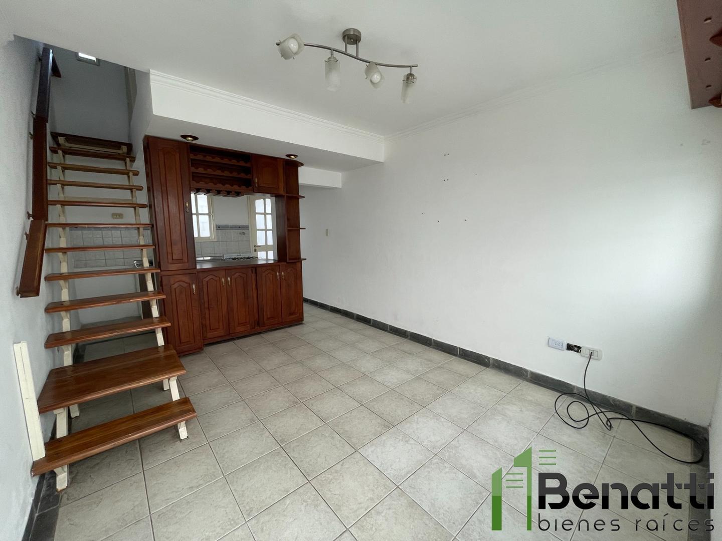 Duplex 2 ambientes en planta baja en alquiler