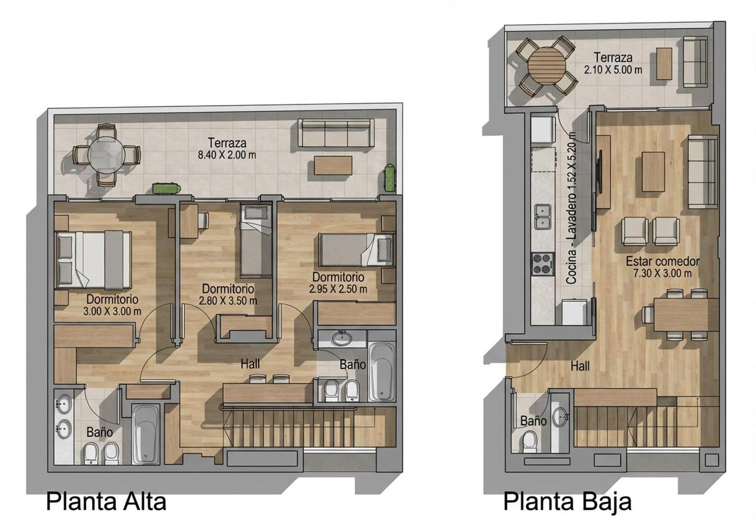 Departamento en Venta con 1 cocheras