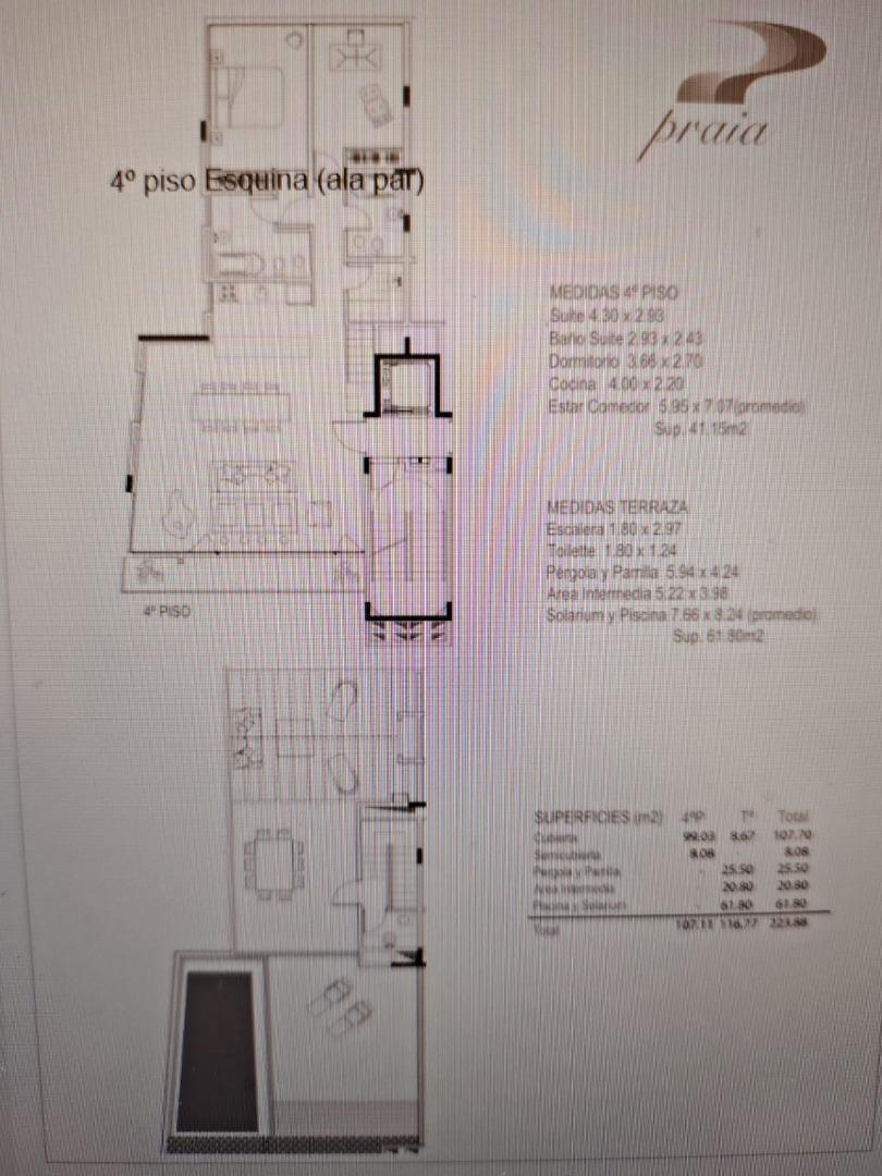 Departamento en Alquiler con 2 cocheras