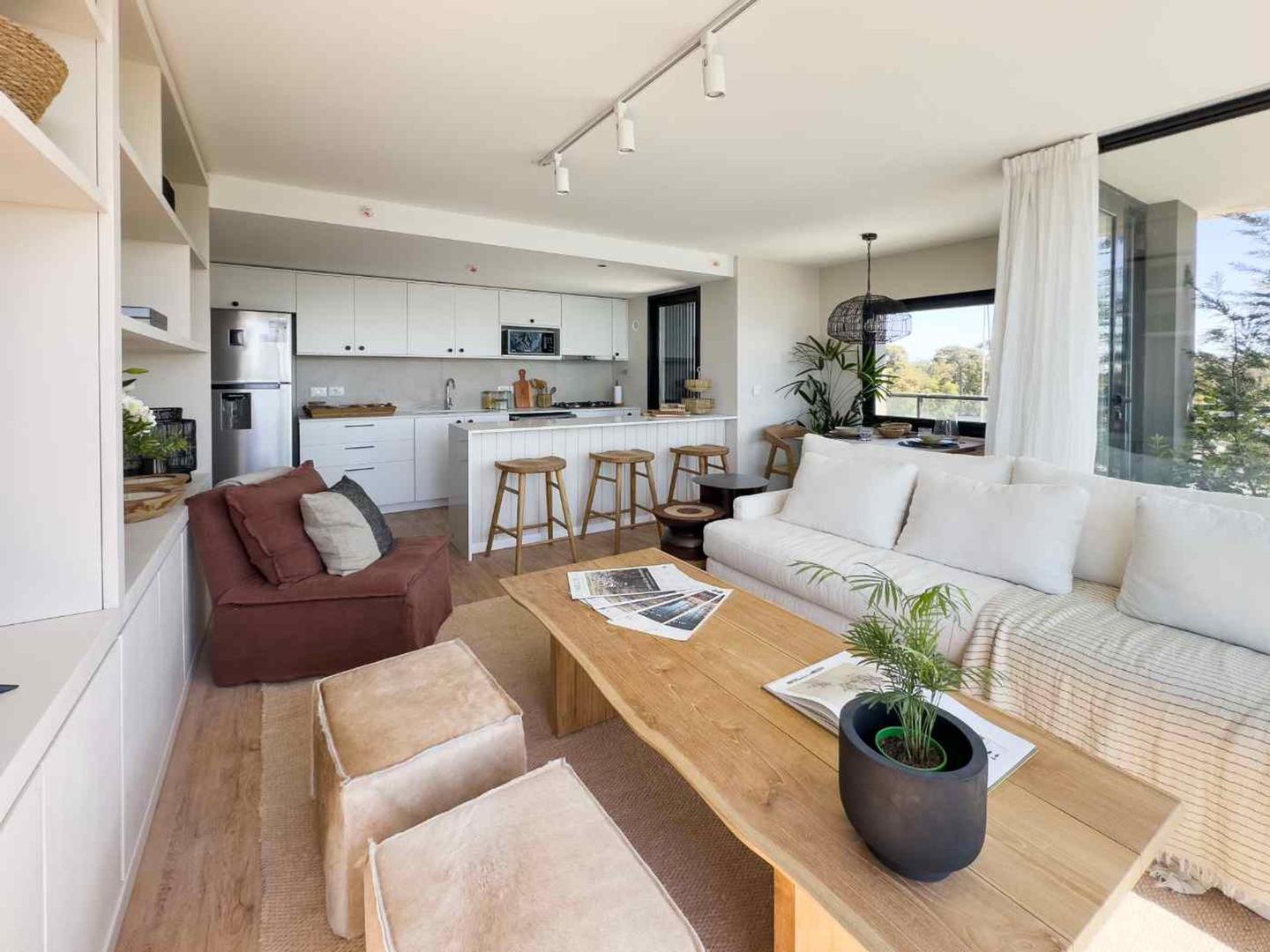 Departamento 2 ambientes con 1 baño