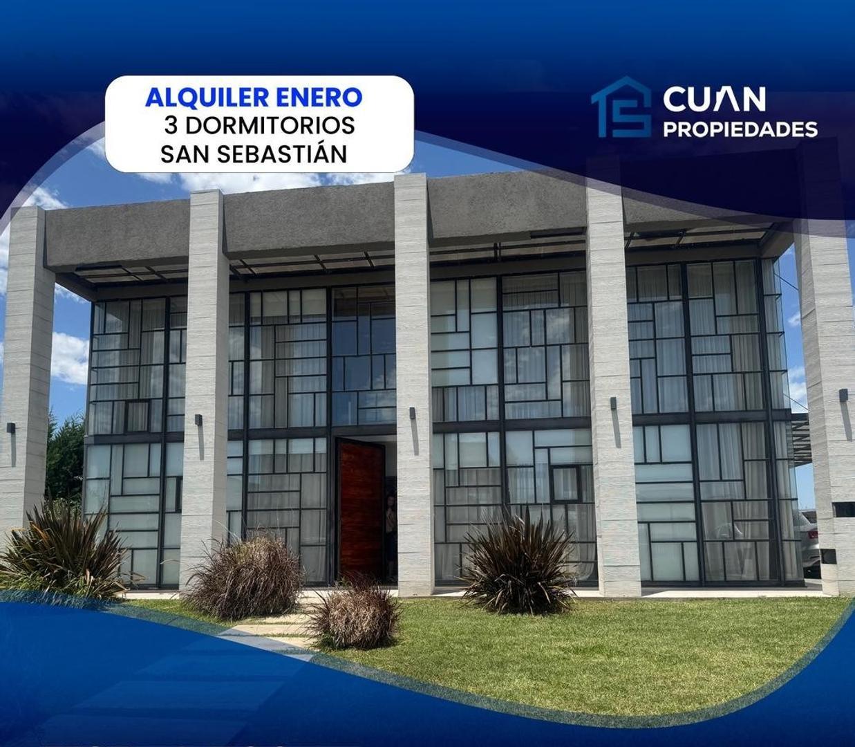 Alquiler Casa San Sebastian FEBRERO - CUAN PROPIEDADES