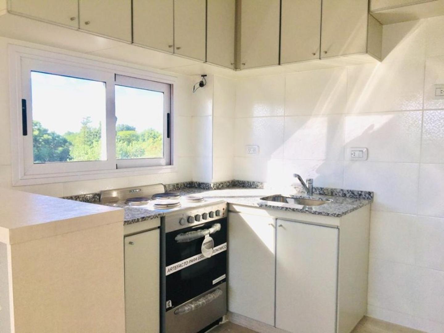 Departamento 2 ambientes con 2 baños