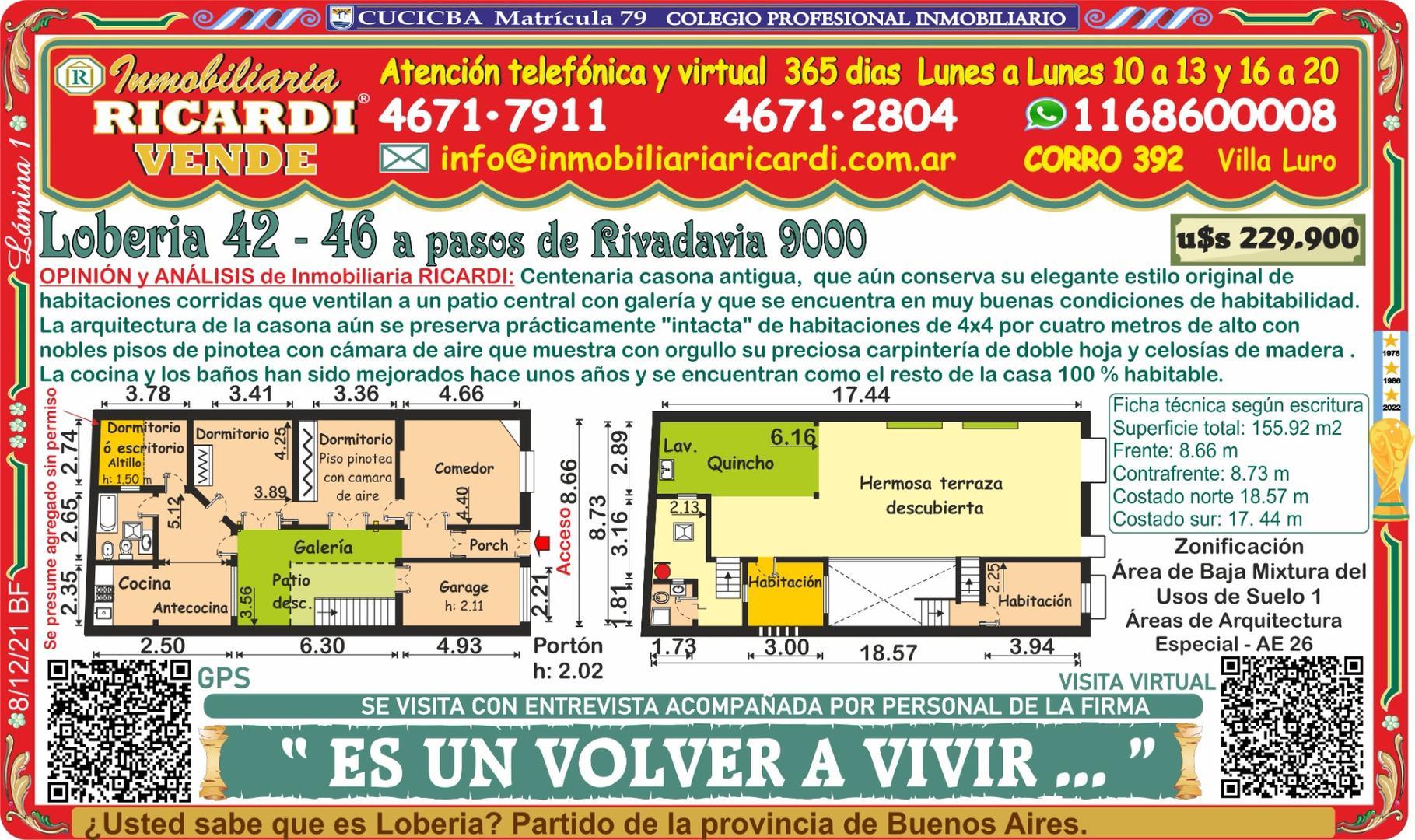 ES UN VOLVER A VIVIR..  casona antigua elegante estilo