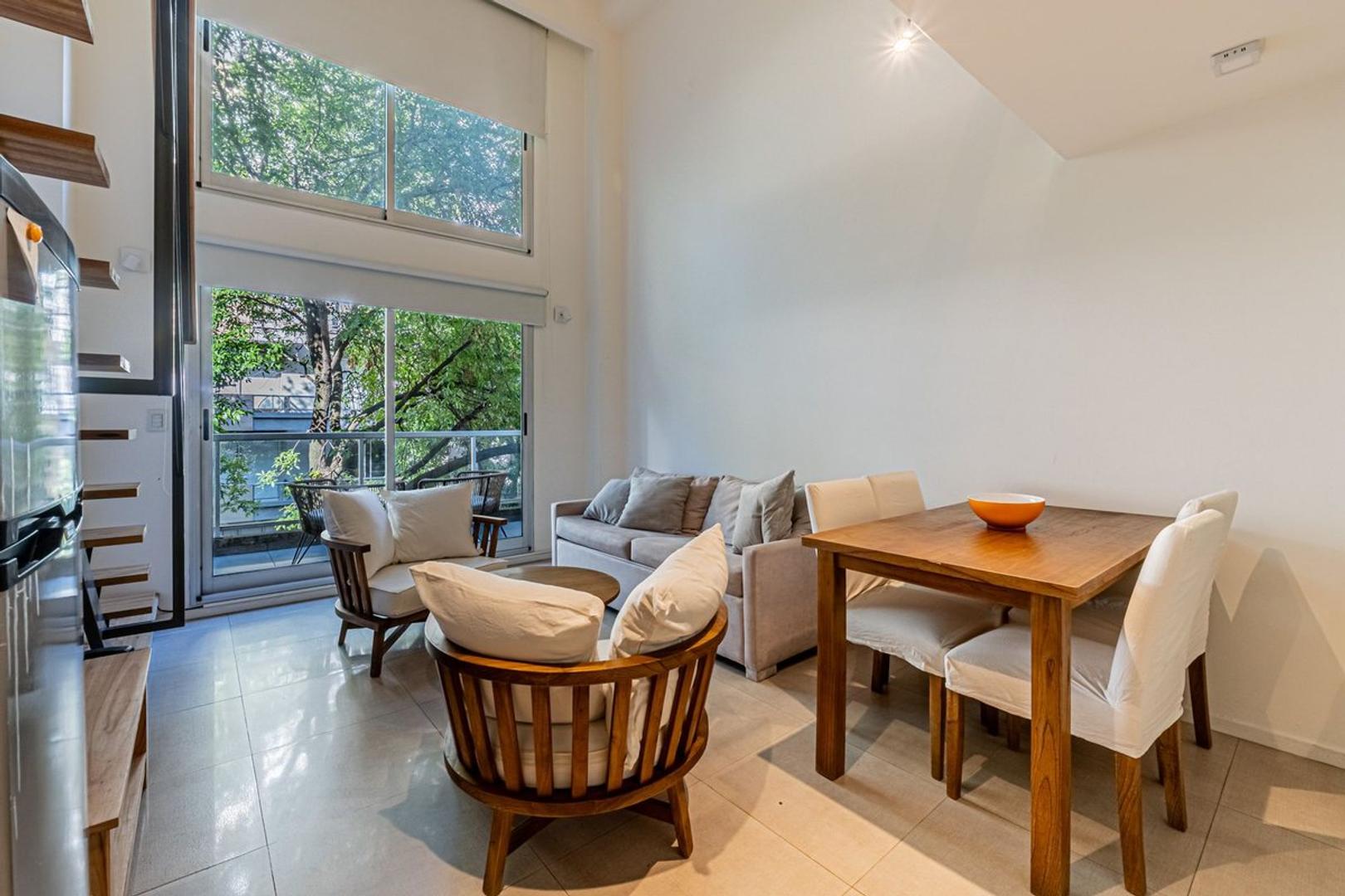 Alquiler Duplex 2 ambientes Palermo Hollywood Amob