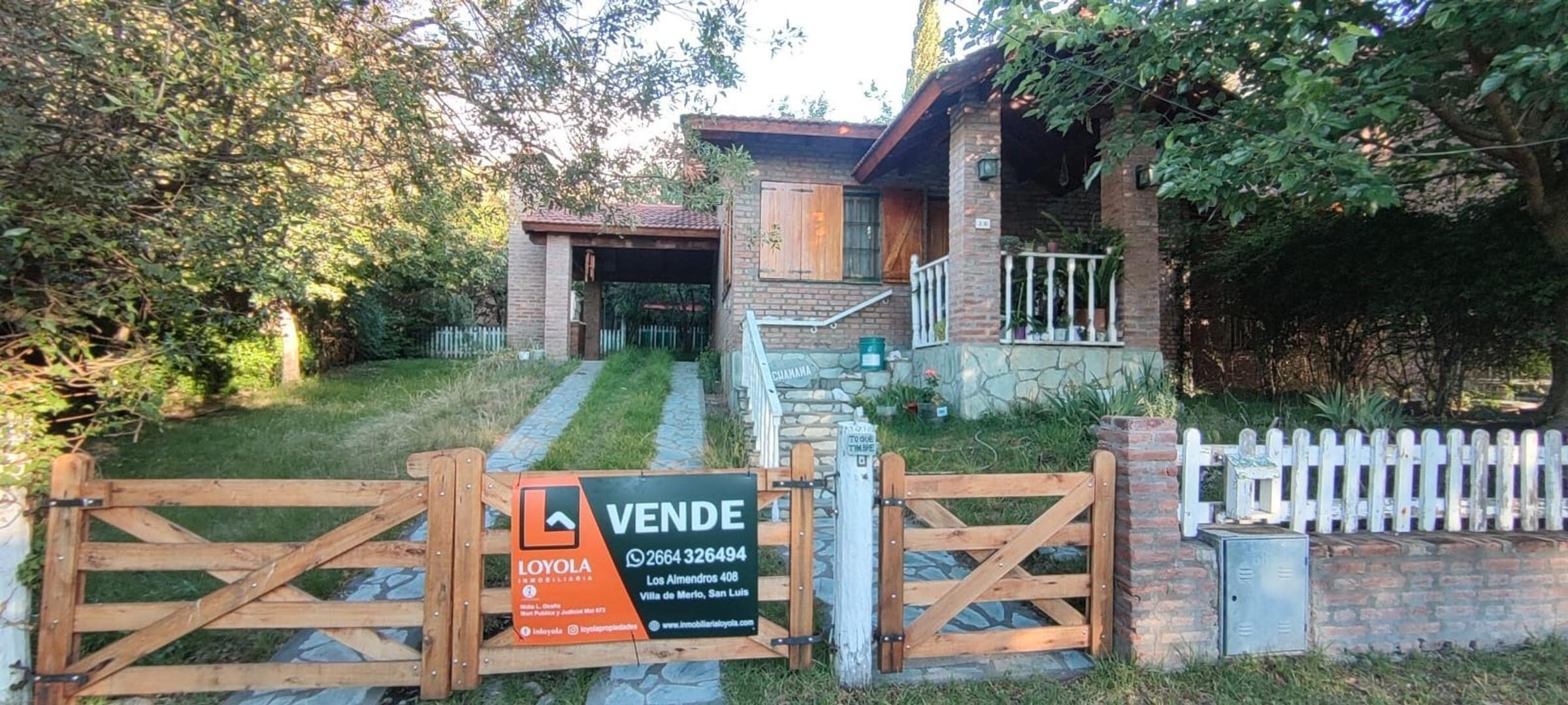 CASA EN VENTA  RINCÓN DEL ESTE, MERLO, SAN LUIS