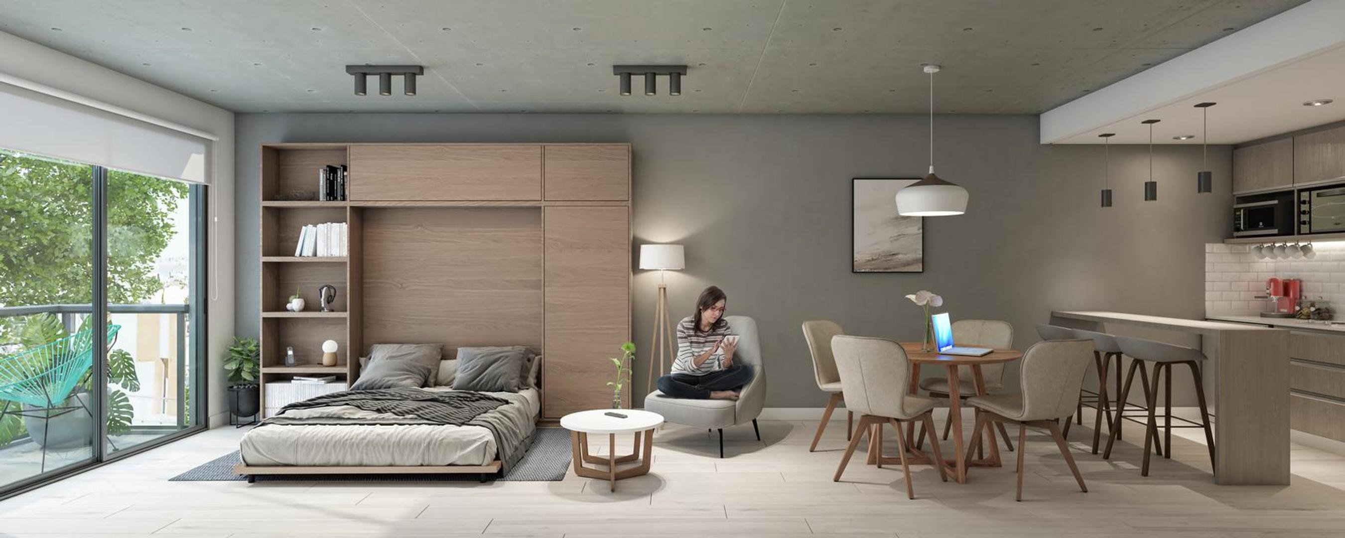 Departamento 3 ambientes con 2 baños